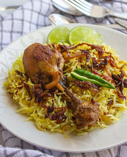 Hyderabadi Chicken Biryani
