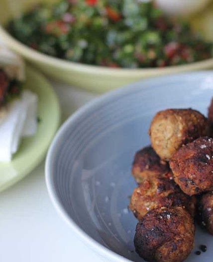 Lamb and chickpea balls recipe