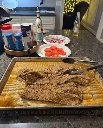 Doner Kebab sheet pan