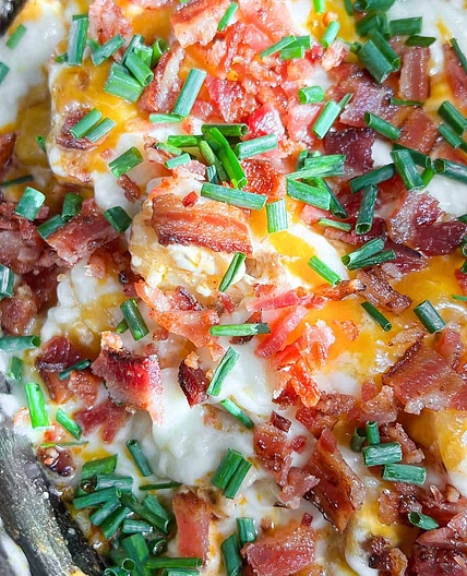 Cheddar Bacon Ranch Slow Cooker Chicken & Potatoes