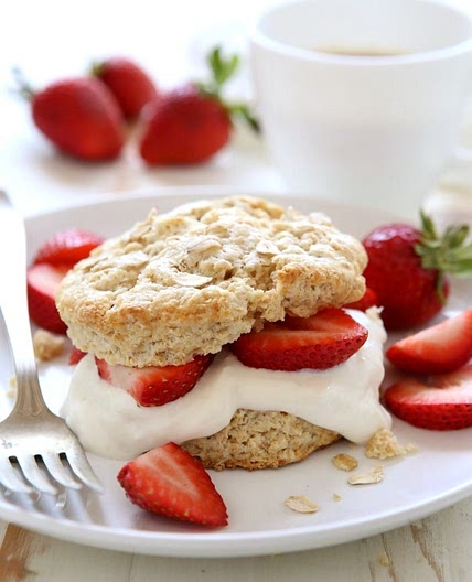 Breakfast Strawberry Shortcakes