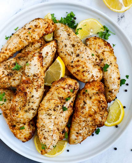Air Fryer Lemon Pepper Chicken Recipe