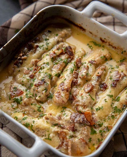 Chicken Bacon Ranch Casserole