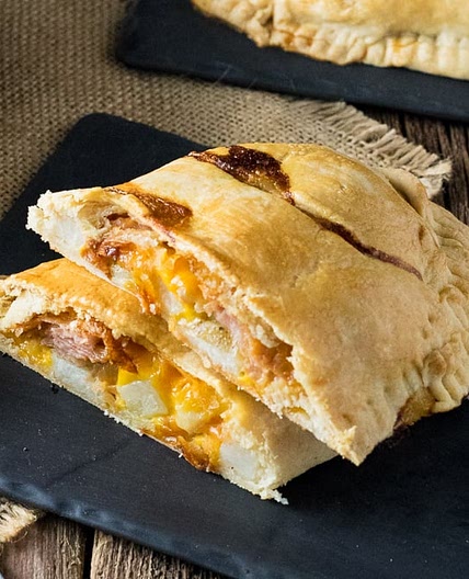Ham Cheese and Potato Cornish Pasty