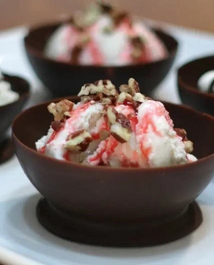 Chocolate Balloon Bowls
