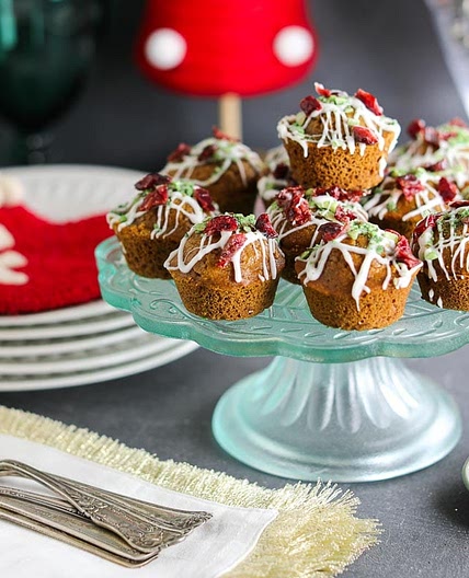 Mini Low FODMAP Gingerbread Muffins
