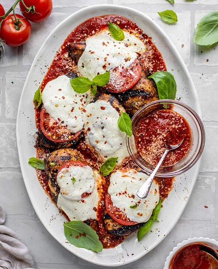 Grilled Chicken Parmesan