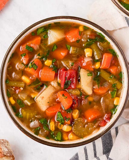 Instant Pot Vegetable Soup
