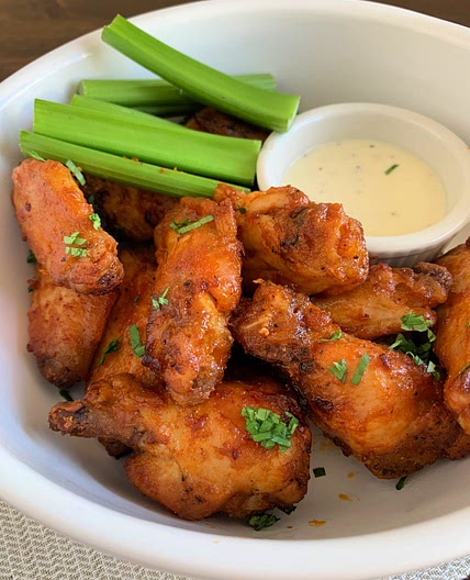 Easy Keto Instant Pot Buffalo Chicken Wings — Megan Rose Wellness