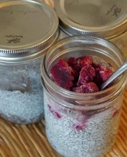 Charming chia pudding