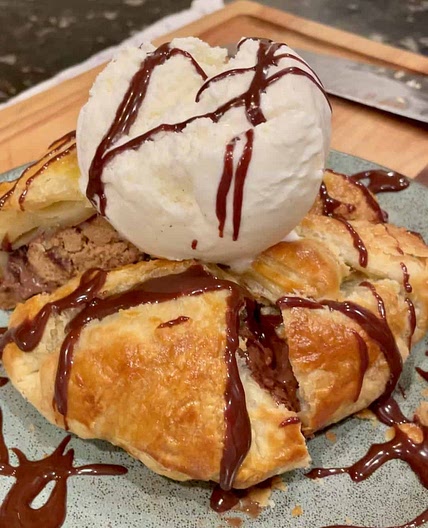 Reese's Puff Pastry Pie