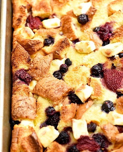 Mixed Berry French Toast Bake