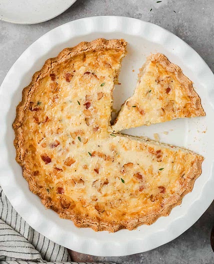 Keto Quiche Lorraine