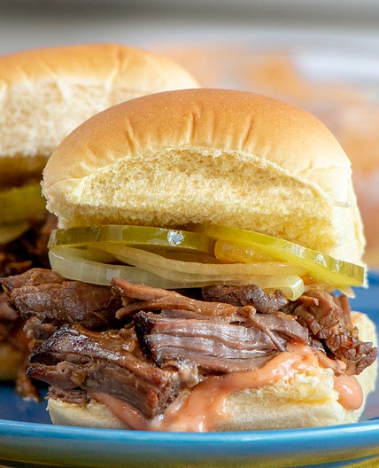 Barbacoa Beef Sliders
