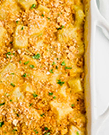 "Cheesy" Sweet Potato Casserole (Paleo, Vegan, AIP)