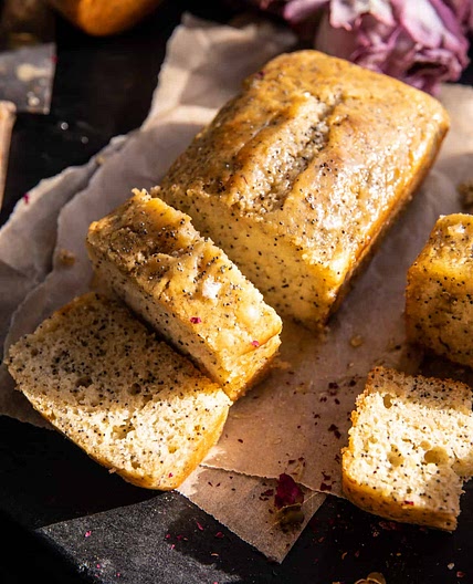 Glazed Lemon Ricotta Poppyseed Cakes
