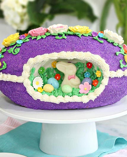 Sugar Easter Egg Cake