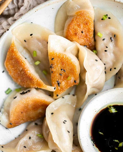 Kimchi Dumplings