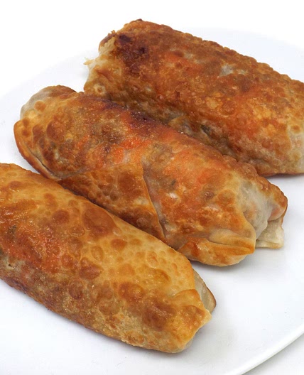Pork and Carrot Egg Rolls