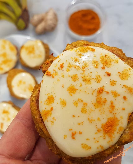 Ginger Turmeric Cashew Cookies