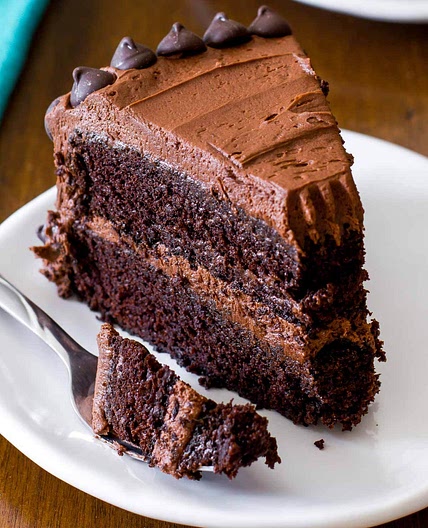 Triple Chocolate Layer Cake