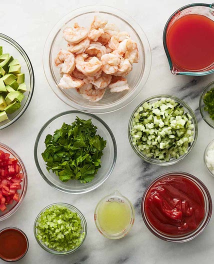 Authentic Mexican Shrimp Cocktail (Coctel de Camarones estilo Mexicano)