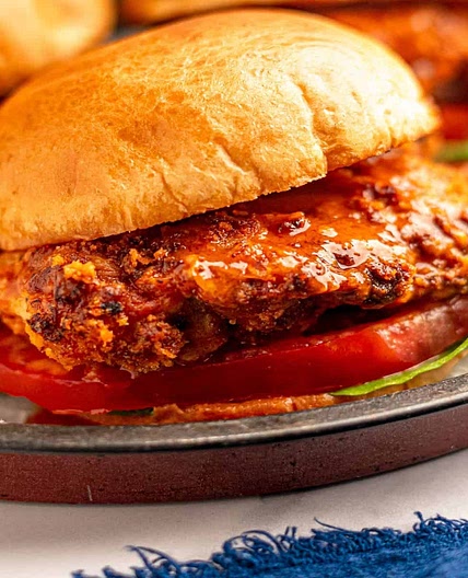 Crispy Buffalo Chicken Sandwiches