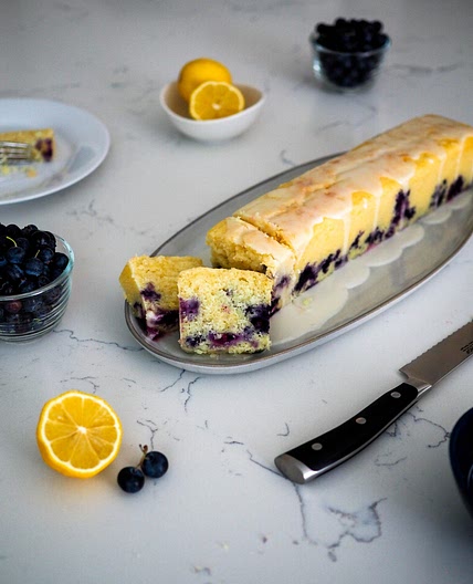 Lemon Blueberry Loaf Cake
