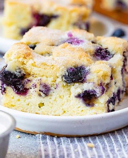 Buttermilk Blueberry Breakfast Cake