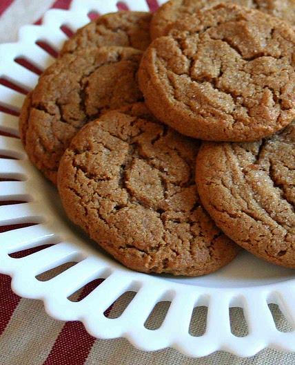 Big Soft Ginger Cookies