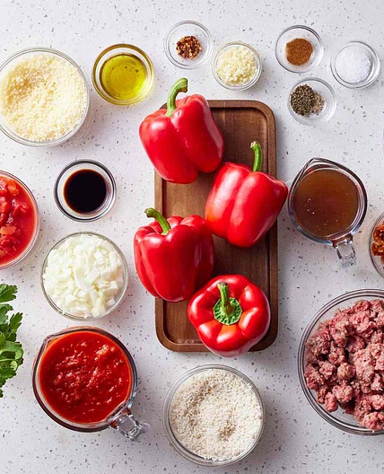 Chef John's Stuffed Peppers