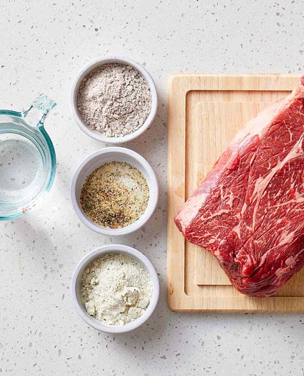 Three Packet Slow Cooker Roast