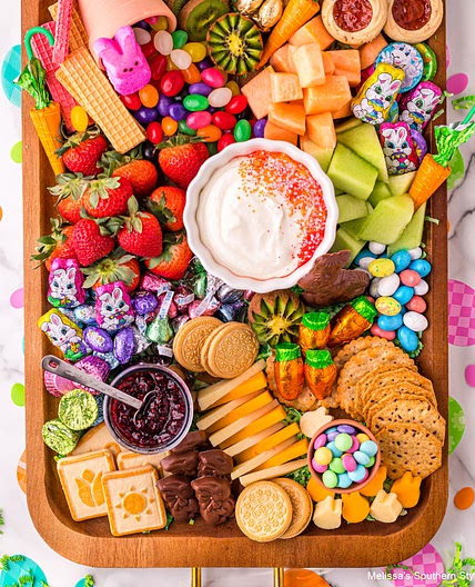Easter Charcuterie Board