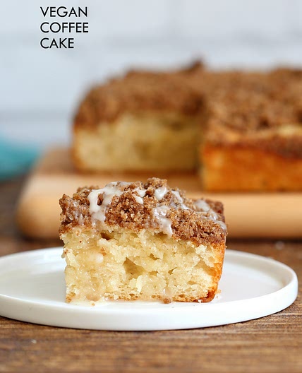 Vegan Coffee Cake Recipe Cinnamon Streusel Cake