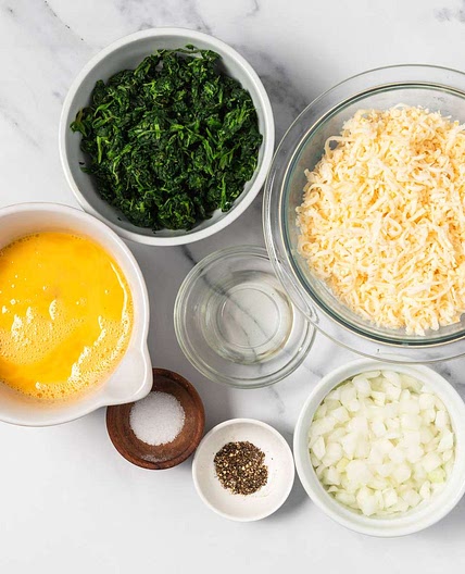 Crustless Spinach Quiche