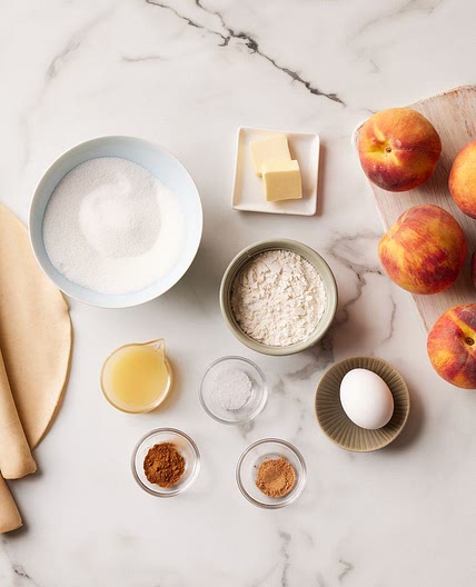 Peach Pie the Old Fashioned Two Crust Way