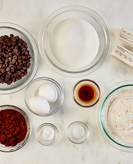 Chocolate Chocolate Chip Cookies