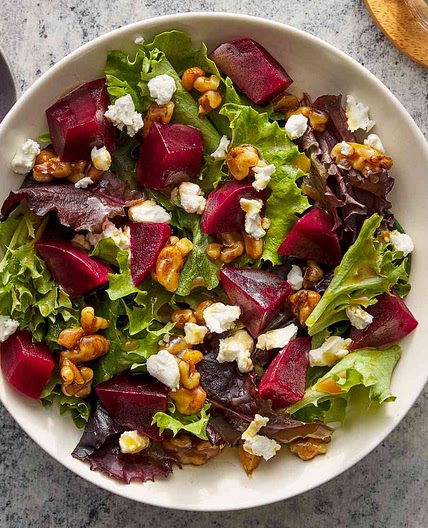 Beet Salad with Goat Cheese