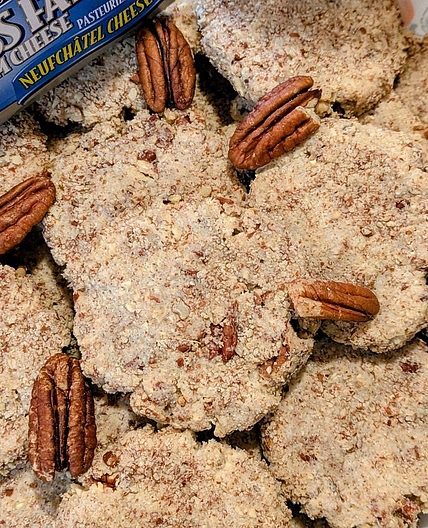 Pecan Cream Cheese Cookies