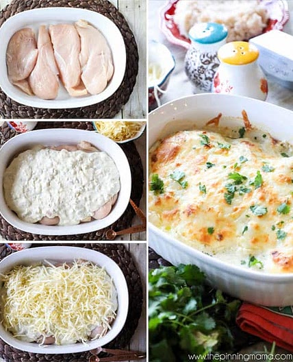 Green Chili Chicken Bake Recipe