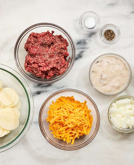 Hamburger Potato Casserole