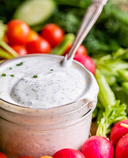 Homemade Buttermilk Ranch Dressing