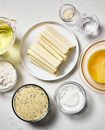 Fried Mozzarella Cheese Sticks