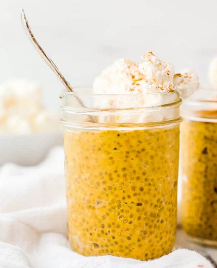 Pumpkin Chia Seed Pudding