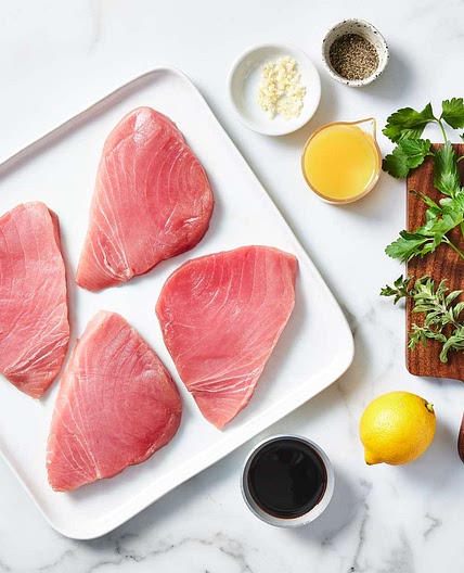 Marinated Tuna Steak