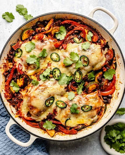 Skillet Enchilada Chicken