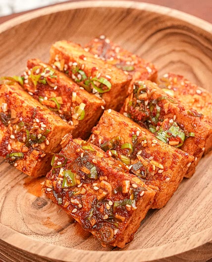Korean Braised Tofu (Dubu Jorim)