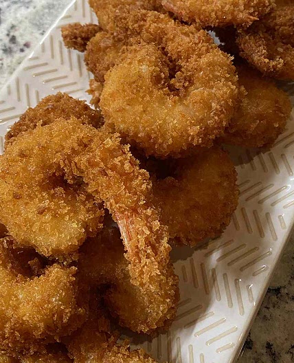 Crunchy Fried Shrimp