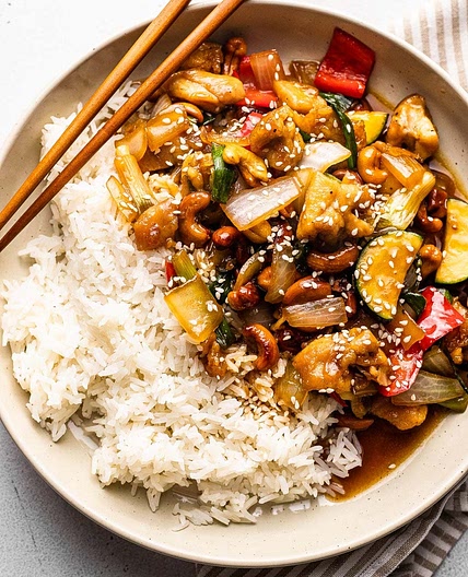 Cashew Chicken Stir Fry Recipe