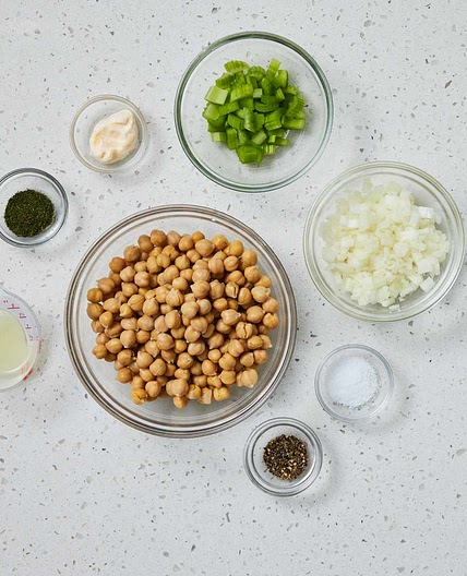 Vegetarian Chickpea Sandwich Filling